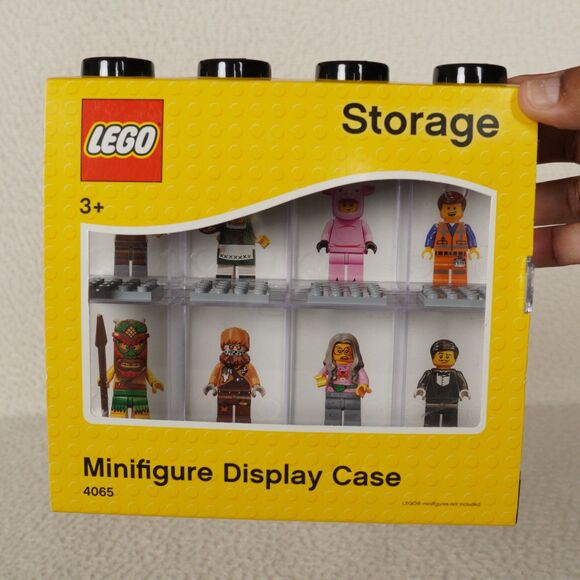 LEGO Minifigure Display Case Model 4065 Black Storage Stackable Brick 2017 - Picture 9 of 13